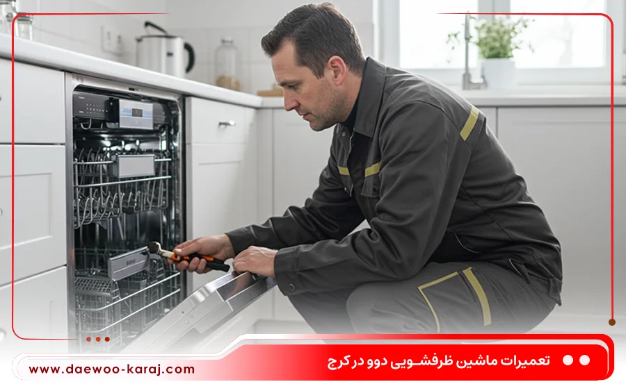 تعمیر ماشین ظرفشویی توکار دوو